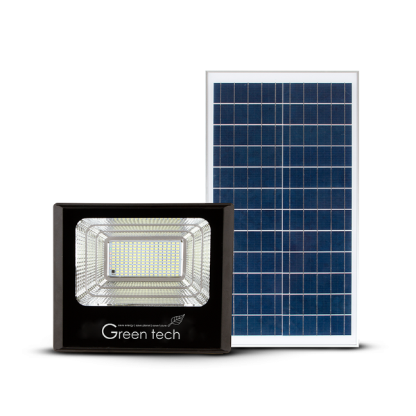 Solarni led reflektor 100w 6000k - Slika 3